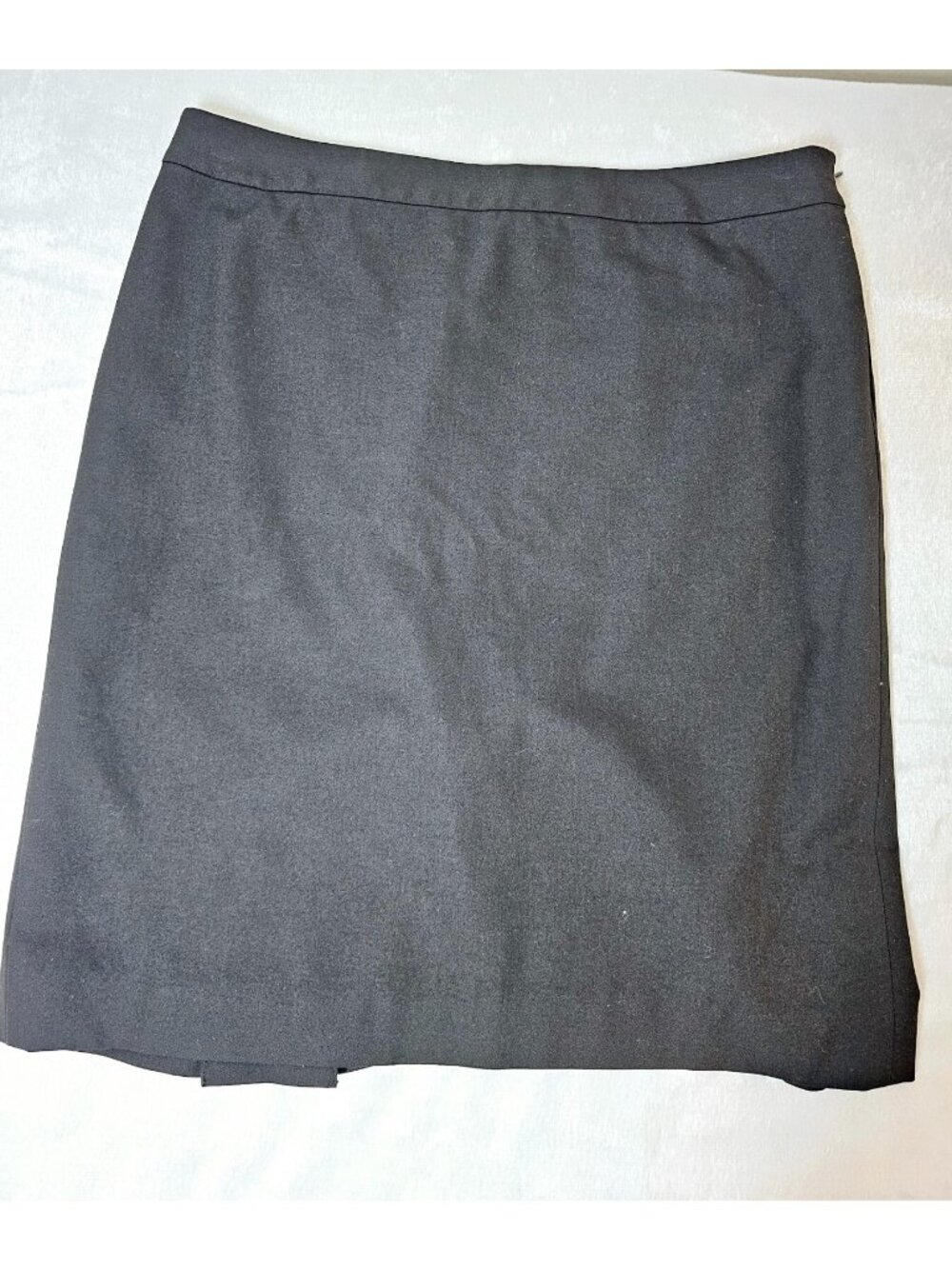 Ann Taylor Loft Women's Black A Line Knee Length Office Skirt Size 10
